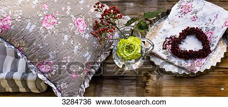 Flower decoration on a wooden board, Ramsen, Switzerland, bird's eye view View Large Photo Image Stock Photograph - Flower decoration on a wooden board, Ramsen, Switzerland, bird's eye view . Fotosearch