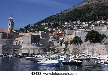 Fort at waterfront, Lovrijenac, Dubrovnik, Dalmatia, Croatia View Large Photo Image Stock Image - Fort at waterfront, Lovrijenac, Dubrovnik, Dalmatia, Croatia . Fotosearch