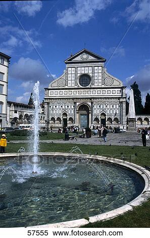 Fountain near a church, Santa Maria Novella, Florence, Tuscany, Italy View Large Photo Image Stock Photography - Fountain near a church, Santa Maria Novella, Florence, Tuscany, Italy . Fotosearch