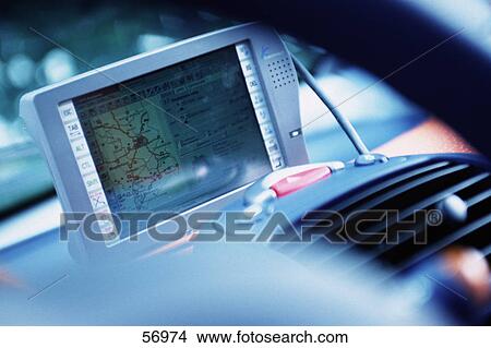 Gps navigation system in car View Large Photo Image Picture - Gps navigation system in car . Fotosearch