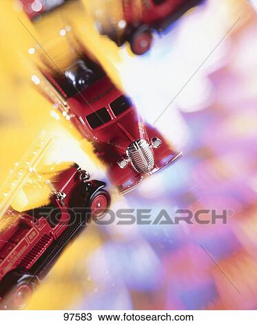 High angle view of model cars View Large Photo Image Stock Image - High angle view of model cars . Fotosearch
