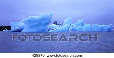 Icebergs, Iceland View Large Photo Image Stock Image - Icebergs, Iceland . Fotosearch