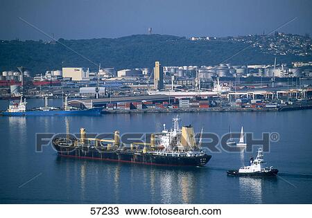 Industrial ship near a port View Large Photo Image Stock Image - Industrial ship near a port . Fotosearch