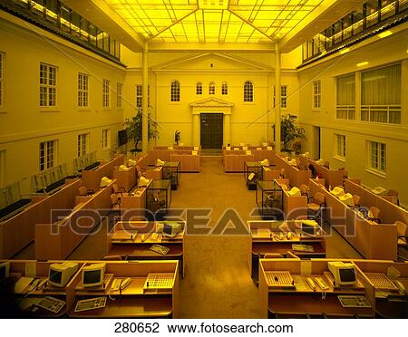 Interiors of stock exchange building, Oslo, Norway View Large Photo Image Stock Image - Interiors of stock exchange building, Oslo, Norway . Fotosearch
