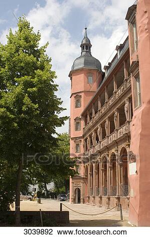 Stock Image - Isenburg Castle in Offenbach, Hesse, Germany . Fotosearch