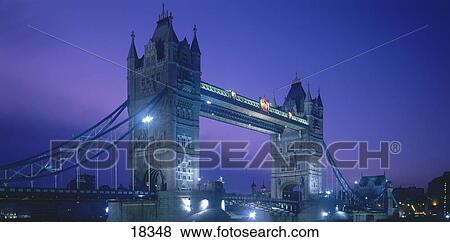 Low angle view of bridge, Tower Bridge, London, England View Large Photo Image Stock Photo - Low angle view of bridge, Tower Bridge, London, England . Fotosearch