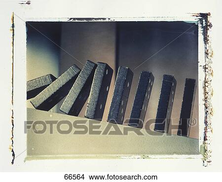 Picture - Low angle view of domino . Fotosearch