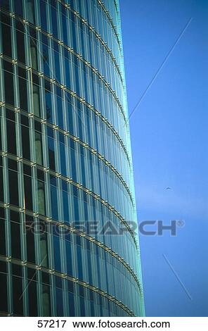 Low angle view of office building, German Railways Headquarters, Potsdamer Platz, Berlin, Germany View Large Photo Image Stock Photo - Low angle view of office building, German Railways Headquarters, Potsdamer Platz, Berlin, Germany . Fotosearch