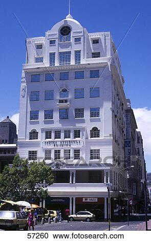 Low angle view of office buildings, Greenmarket Square, Cape Town, Western Cape Province, South Africa View Large Photo Image Stock Image - Low angle view of office buildings, Greenmarket Square, Cape Town, Western Cape Province, South Africa . Fotosearch