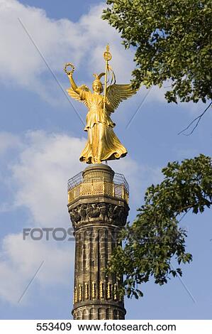 Low angle view of statue, Berlin, Germany View Large Photo Image Stock Photo - Low angle view of statue, Berlin, Germany . Fotosearch