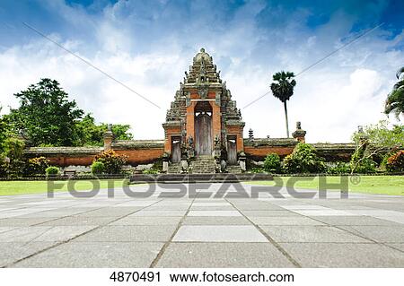 Stock Image - Mengwi Temple, Badung, Bali, Indonesia, Asia . Fotosearch