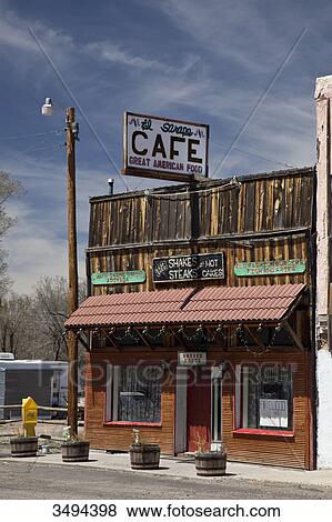 Old restaurant in New Mexico, USA View Large Photo Image Stock Photo - Old restaurant in New Mexico, USA . Fotosearch