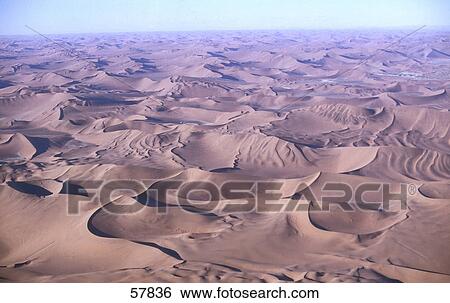 Stock Photograph - Panoramic view of desert . Fotosearch