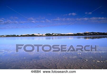 Panoramic view of lagoon, Salzwasser, Fowlers Bay, South Australia, Australia View Large Photo Image Picture - Panoramic view of lagoon, Salzwasser, Fowlers Bay, South Australia, Australia . Fotosearch