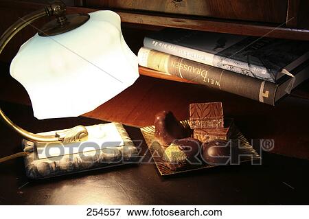 Pastries and cookies under light of lamp View Large Photo Image Stock Photo - Pastries and cookies under light of lamp . Fotosearch