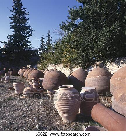 Pottery objects near wall, Geroskipuo, Phaphos, Cyprus View Large Photo Image Stock Image - Pottery objects near wall, Geroskipuo, Phaphos, Cyprus . Fotosearch