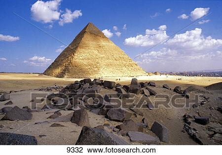 Pyramid in desert, Pyramid Of Chephren, Gizeh, Egypt View Large Photo Image Stock Image - Pyramid in desert, Pyramid Of Chephren, Gizeh, Egypt . Fotosearch