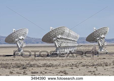 Radio Telescopes in the Very Large Array, New Mexico, USA View Large Photo Image Stock Image - Radio Telescopes in the Very Large Array, New Mexico, USA . Fotosearch