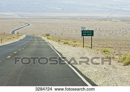Road through Death Valley National Park, USA View Large Photo Image Picture - Road through Death Valley National Park, USA . Fotosearch