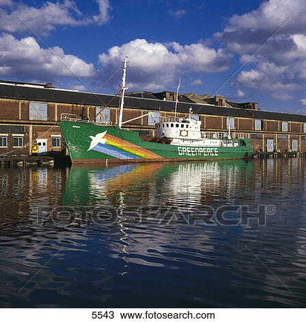 Ship moored at harbour, Docklands, London, England View Large Photo Image Stock Image - Ship moored at harbour, Docklands, London, England . Fotosearch