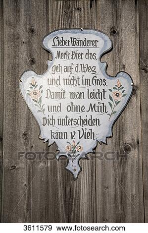 Sign on wooden wall View Large Photo Image Stock Photo - Sign on wooden wall . Fotosearch