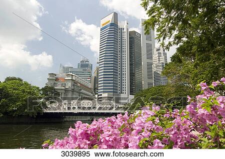 Singapore downtown - business district View Large Photo Image Stock Photography - Singapore downtown - business district . Fotosearch