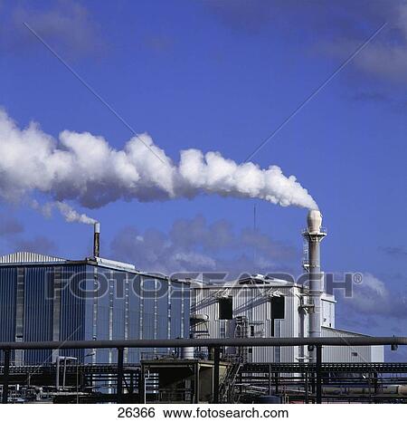 Smoke emitting from smokestacks, Calais, France View Large Photo Image Stock Photograph - Smoke emitting from smokestacks, Calais, France . Fotosearch