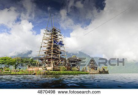 Stock Photo - Temple, Bali, Indonesia, Asia . Fotosearch
