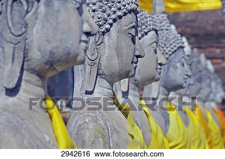 Wat Yai Chaimongkhon, Thailand View Large Photo Image Stock Photograph - Wat Yai Chaimongkhon, Thailand . Fotosearch