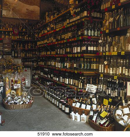 Wine bottles inside shop, Piedmont, Italy View Large Photo Image Stock Image - Wine bottles inside shop, Piedmont, Italy . Fotosearch