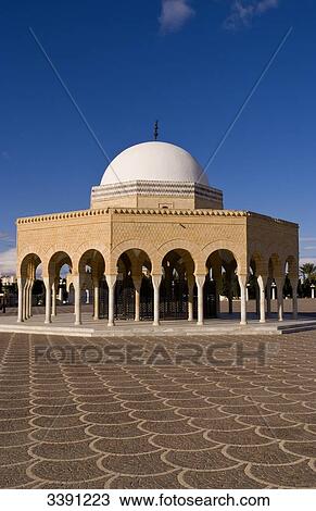 Bourguiba Mausoleum, Monastir, Tunisia, Africa View Large Photo Image Stock Image - Bourguiba Mausoleum, Monastir, Tunisia, Africa . Fotosearch
