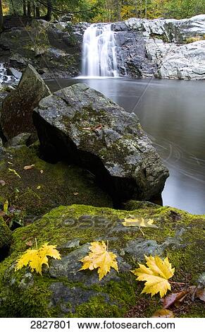Buttermilk Falls, Vermont, USA View Large Photo Image Stock Image - Buttermilk Falls, Vermont, USA . Fotosearch