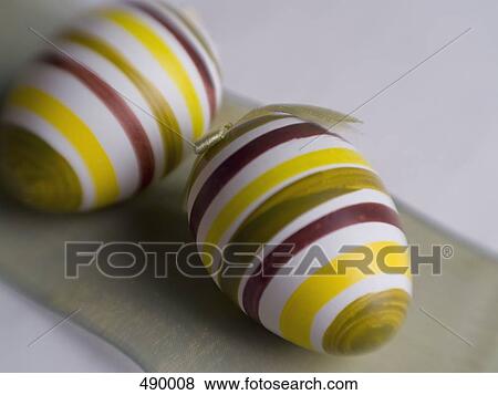 Close-up of Easter eggs View Large Photo Image Stock Photo - Close-up of Easter eggs . Fotosearch