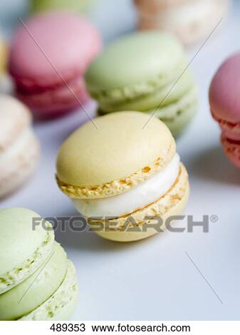Close-up of pastries on plate View Large Photo Image Stock Image - Close-up of pastries on plate . Fotosearch