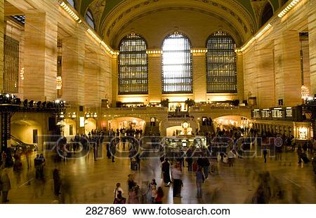 Grand Central Terminal, New York, USA View Large Photo Image Stock Photo - Grand Central Terminal, New York, USA . Fotosearch