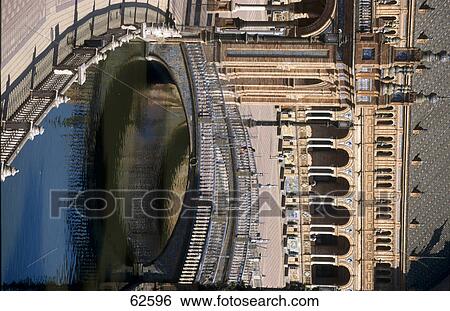 High angle view of bridge in front of palace, Andalusia, Spain, Europe View Large Photo Image Stock Photograph - High angle view of bridge in front of palace, Andalusia, Spain, Europe . Fotosearch