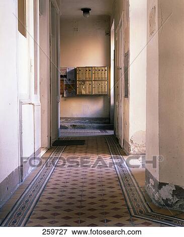 High angle view of carpet on corridor View Large Photo Image Stock Photo - High angle view of carpet on corridor . Fotosearch