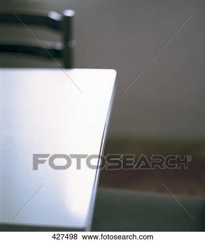 Stock Photo - High angle view of table . Fotosearch
