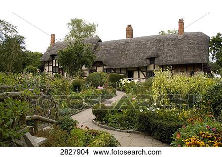 House of Anne Hathaway, wife of William Shakespeare, Stratford-upon-Avon, England View Large Photo Image Picture - House of Anne Hathaway, wife of William Shakespeare, Stratford-upon-Avon, England . Fotosearch