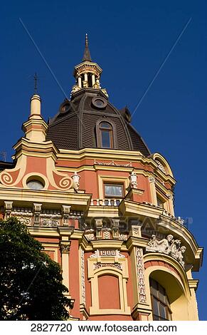 Stock Image - Kiev, Ukraine, low angle view . Fotosearch