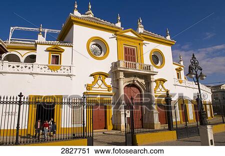 La Maestranza, Sevilla, Spain View Large Photo Image Stock Image - La Maestranza, Sevilla, Spain . Fotosearch