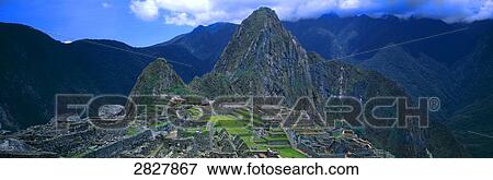 Machu Picchu, Peru View Large Photo Image Stock Photo - Machu Picchu, Peru . Fotosearch