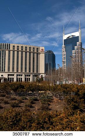Modern office buildings in Nashville, Tennessee, USA View Large Photo Image Stock Photo - Modern office buildings in Nashville, Tennessee, USA . Fotosearch