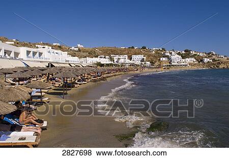 Stock Photo - Mykonos, Greece . Fotosearch