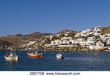 Stock Photo - Mykonos, Greece . Fotosearch