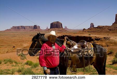 Tourist guide in Monument Valley, USA View Large Photo Image Stock Photo - Tourist guide in Monument Valley, USA . Fotosearch