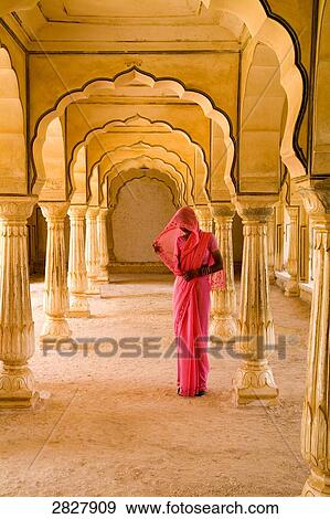 Veiled woman in India View Large Photo Image Stock Photo - Veiled woman in India . Fotosearch