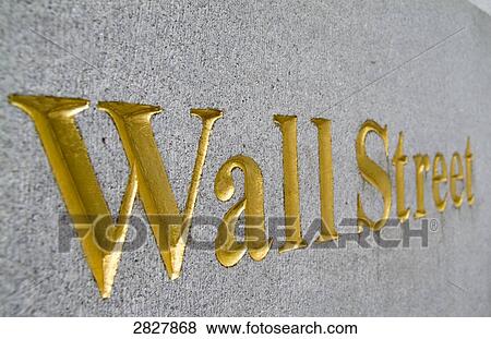 Stock Photo - Wall Street, New York, USA . Fotosearch