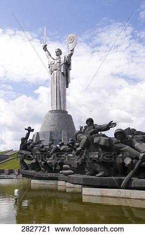 Stock Image - war memorial, Kiew, Ukraine . Fotosearch