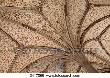 Stock Photograph - Abbey, Bebenhausen, Tuebingen, Baden-Wuerttemberg, Germany, Europe . Fotosearch
